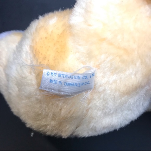 Orange Duck Plush 10” Pastel Bowtie Freckles Mty International Stuffed Animal - Picture 8 of 10